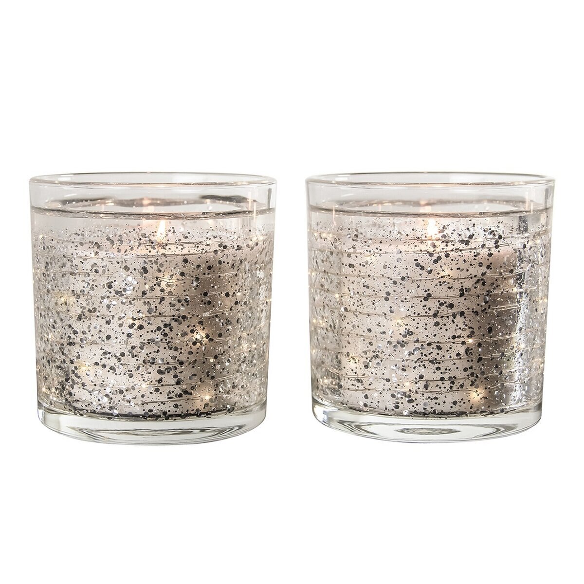 Avaria Light Up LED 燈光蠟燭 X 2件組 銀色 Avaria Light Up LED 燈光蠟燭 X 2件組 銀色