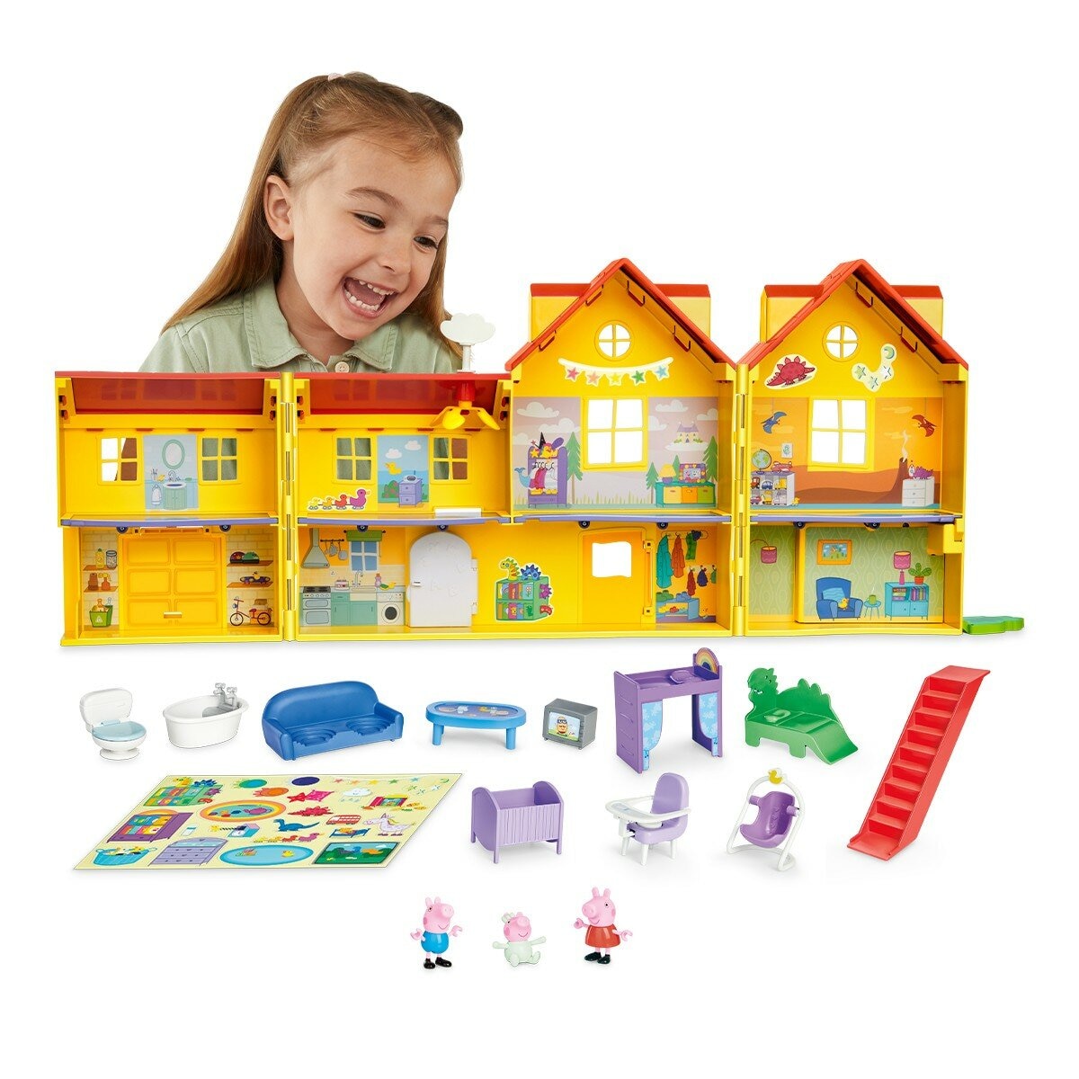 粉紅豬小妹佩佩家大房屋遊戲組 / 3歲以上 粉紅豬小妹佩佩家大房屋遊戲組 / 3歲以上