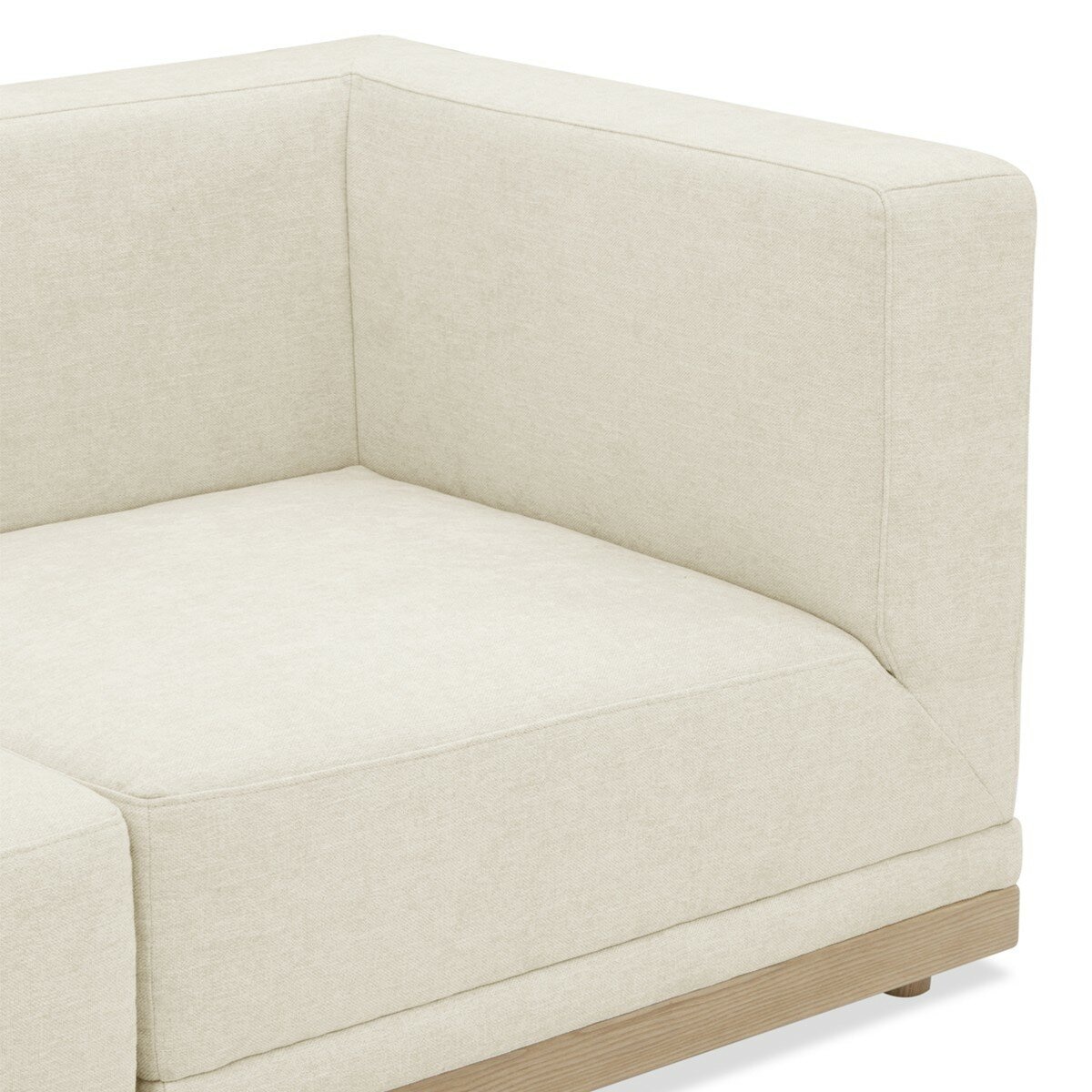 Aiden & Ivy 布面模塊沙發三件組