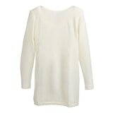 AS 女純羊毛長袖上衣 白 L AS 女純羊毛長袖上衣 白 L