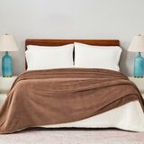 Berkshire 雙人舒適毯 233公分 X 248公分 咖啡