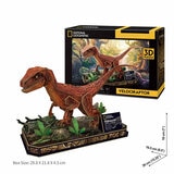 國家地理 3D 立體拼圖 恐龍世界 4入組 / 8歲以上