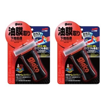 Soft99 gla'co 撥水油膜去除劑 100毫升 X 2入