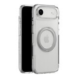 MAGEASY MagStand 360 M 磁吸旋轉支架防摔手機殼 iPhone Air (透明) + 鏡頭保護貼 Lenz(沙漠) + Vetro 9H 鋼化玻璃保護膜