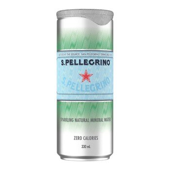 San Pellegrino 聖沛黎洛 天然氣泡礦泉水 330毫升 X 24罐 San Pellegrino 聖沛黎洛 天然氣泡礦泉水 330毫升 X 24罐
