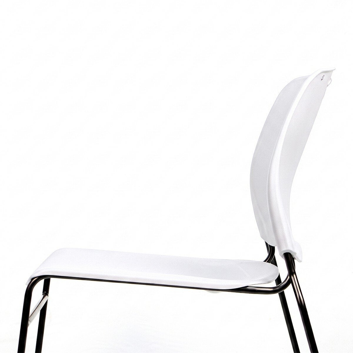 Musical Chairs Harmony 可堆疊訪客椅 2入組 白