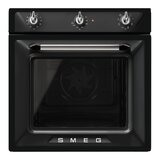 SMEG 高熱壓旋風烤箱 曜岩黑 SF6905N1 + SMEG 嵌入式洗碗機 曜岩黑 ST2FABBLK2 組合