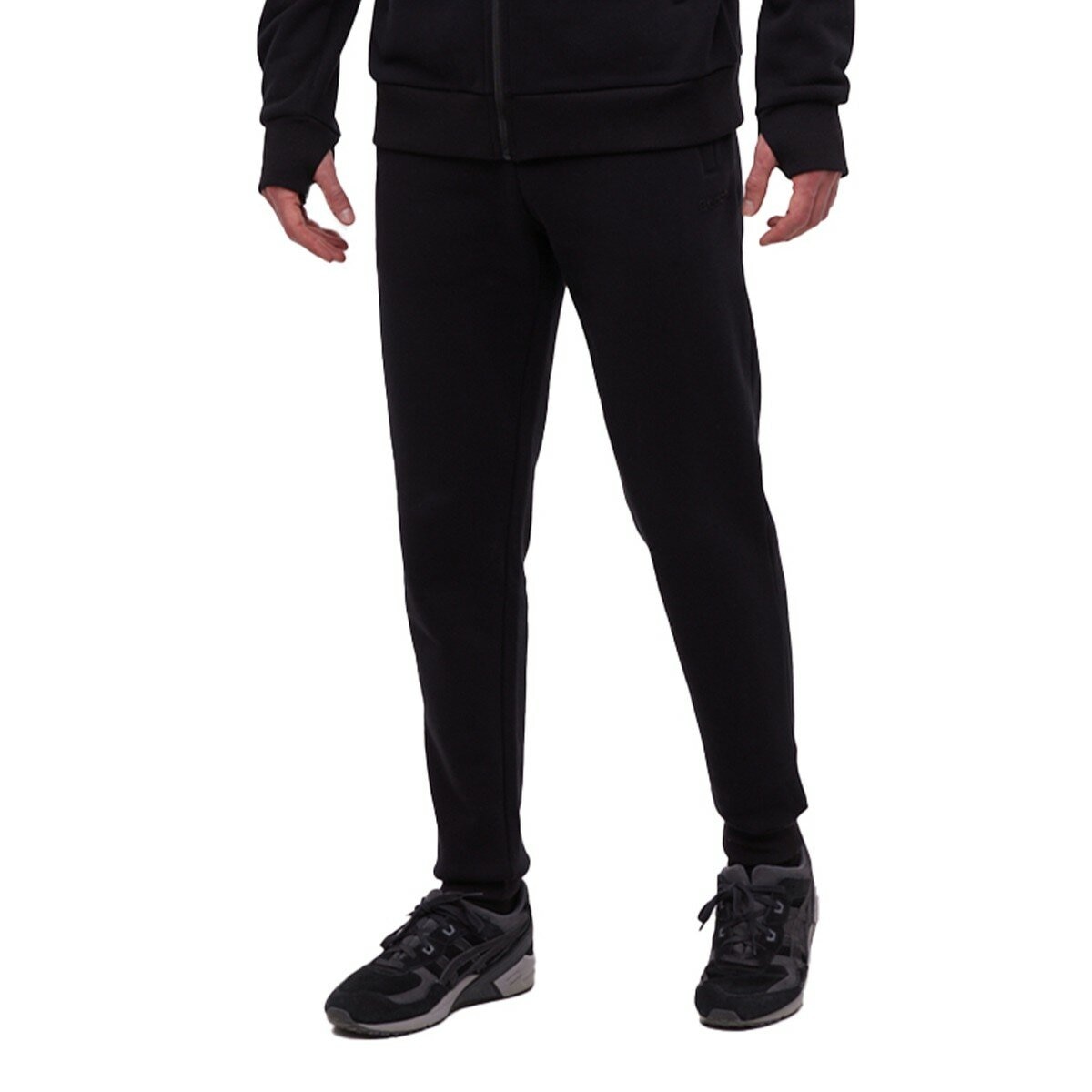 Bench 男刷毛運動長褲 黑