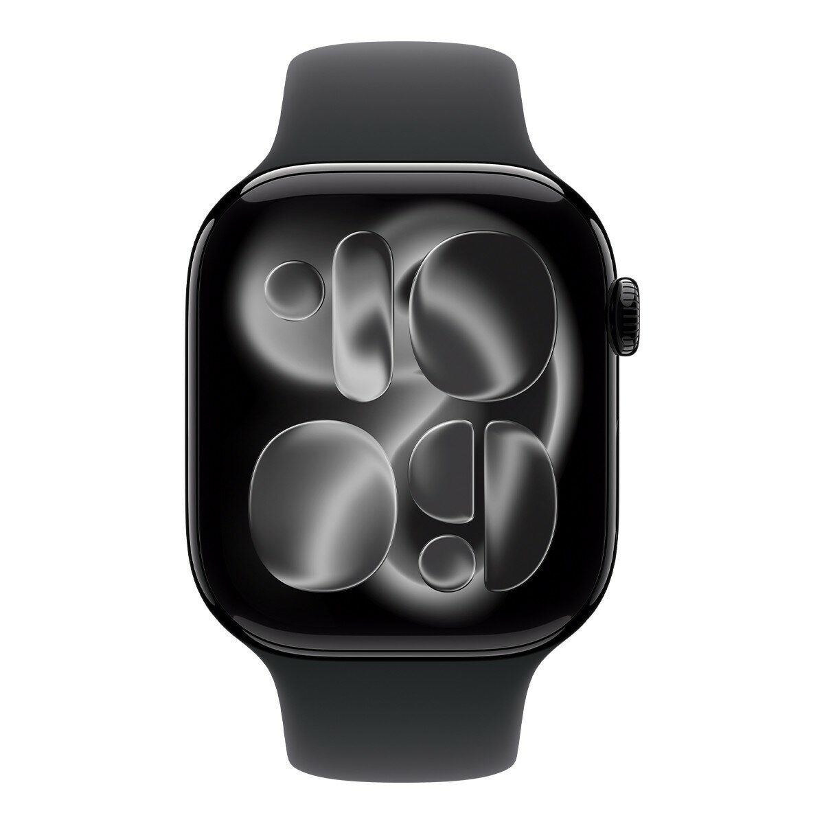 Apple Watch Series 11 GPS + 行動網路 46公釐 曜石黑色鋁金屬錶殼 附黑色運動型錶帶 M/L
