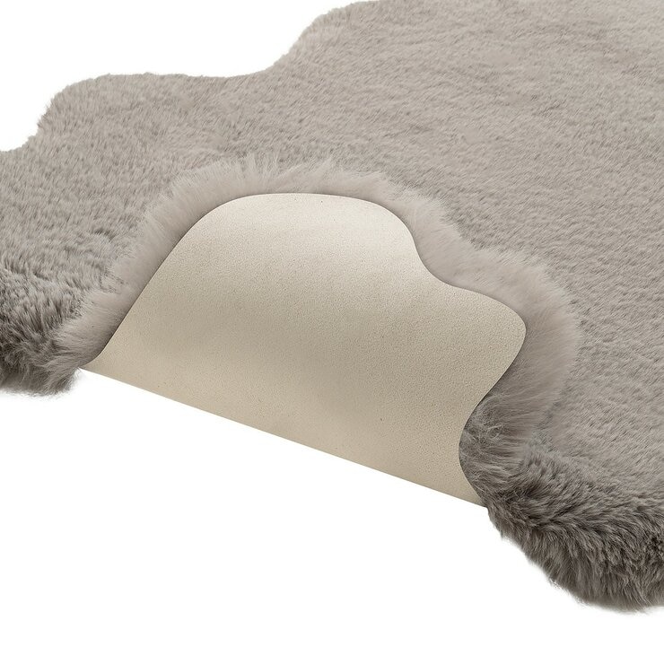 Mon Chateau 仿毛皮地墊 60公分 X 99公分 灰