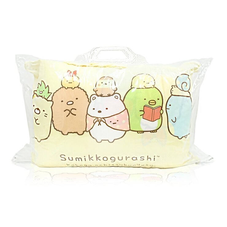 MIT卡通兒童睡墊枕被組 角落小夥伴 我們的角落 黃