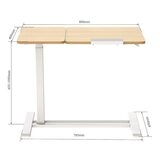 Flexispot 手動升降桌 橡木+白色 Flexispot 手動升降桌 橡木+白色