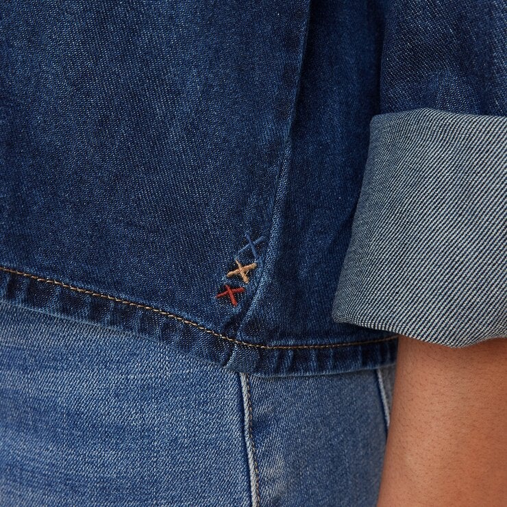 Scotch & Soda 女牛仔外套 深藍