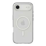 MAGEASY Bright M 不發黃軍規磁吸透明殼 iPhone Air (白磁圈) + 鏡頭保護貼Lenz(沙漠) + Vetro 9H 鋼化玻璃保護膜