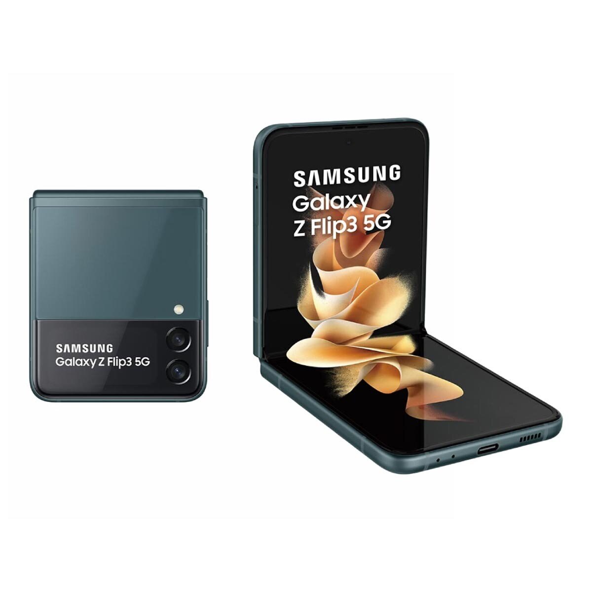 Samsung Galaxy Z Flip3 5g 6 7吋雙主鏡折疊式智慧型手機8g 128g 石墨綠 Costco 好市多