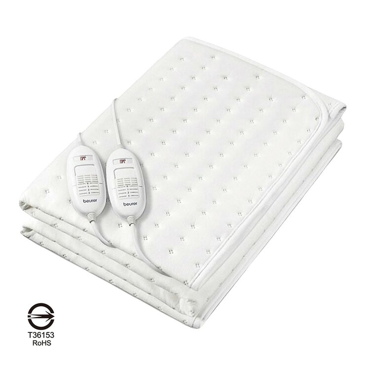 德國博依 床墊型電毯 雙人雙控長效型 150公分 X 140公分