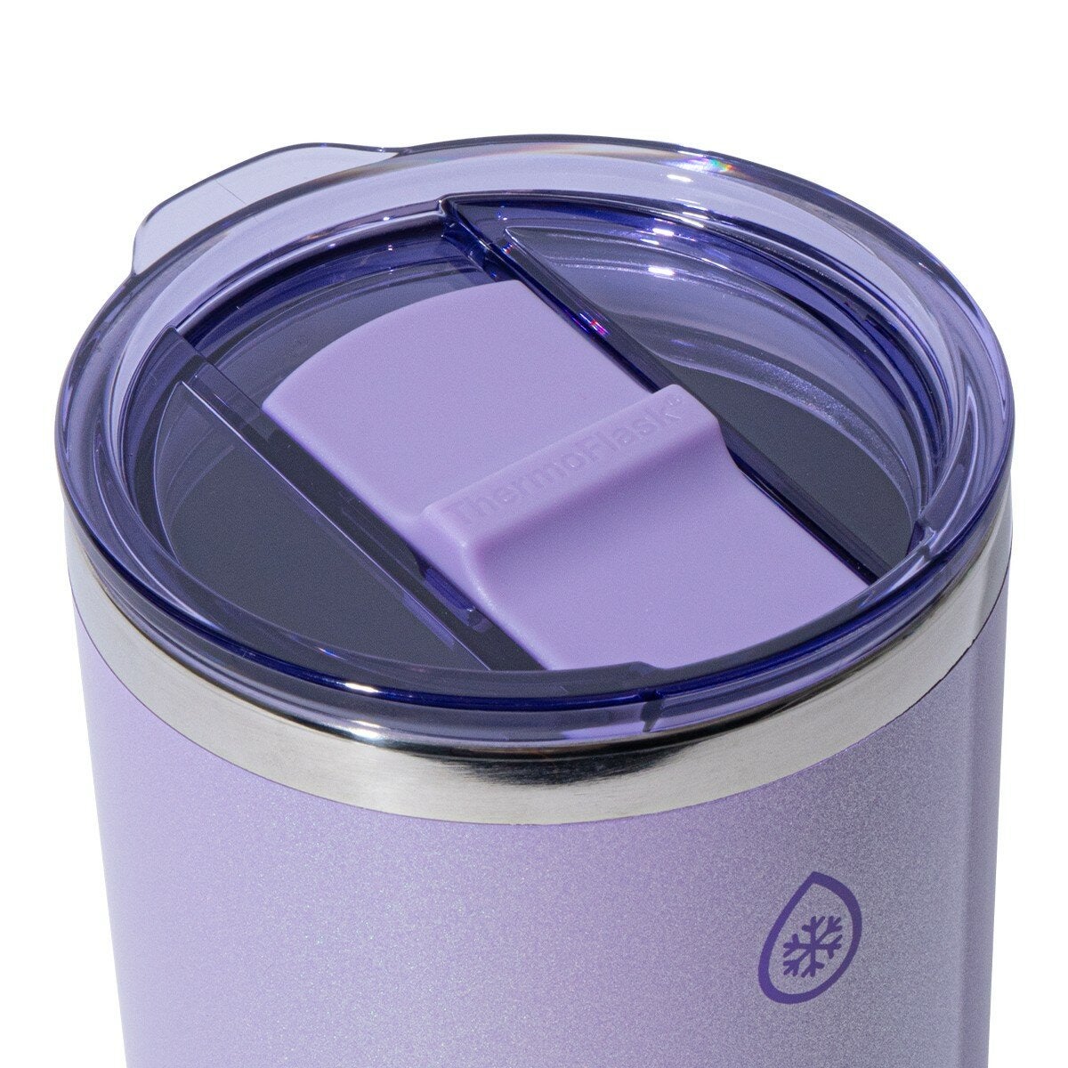 ThermoFlask 不鏽鋼保冷保溫馬克杯 含吸管 474毫升 X 2件組 紫+綠 ThermoFlask 不鏽鋼保冷保溫馬克杯 含吸管 474毫升 X 2件組 紫+綠