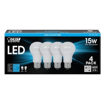 Feit 15W LED 球燈泡 4入 白光 Feit 15W LED 球燈泡 4入 白光