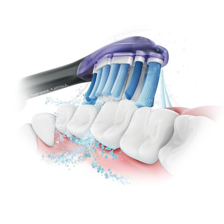 飛利浦 Sonicare G3 智能護齦刷頭 6入 HX9053/96 黑色