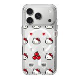 犀牛盾 iPhone 17 Pro Clear (MagSafe兼容) 抗黃化透明防摔手機殼 Hello Kitty Retro Hello Kitty + 9H 抗藍光鋼化玻璃保護貼