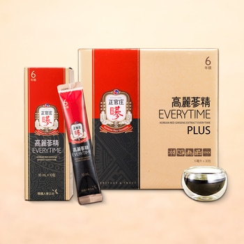 正官庄高麗蔘精 Everytime Plus 10毫升 X 30包 正官庄高麗蔘精 Everytime Plus 10毫升 X 30包