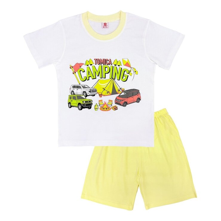 Licensed 男童短袖休閒服四件套組 Tomica