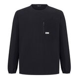 NEPA 男韓版平織長袖上衣 黑