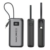 Soodatek PD30W 10000mAh 行動電源 (帶USB-C充電線)