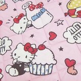收納型卡通兒童睡袋 3件組 Hello Kitty 天天早餐日