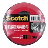 3M Scotch VHB 超強悍雙面泡棉膠帶 24公釐 X 2碼 X 6入 188