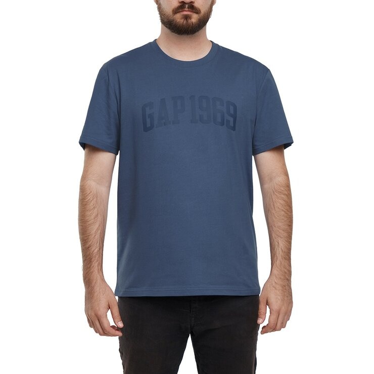 GAP 男短袖Logo上衣