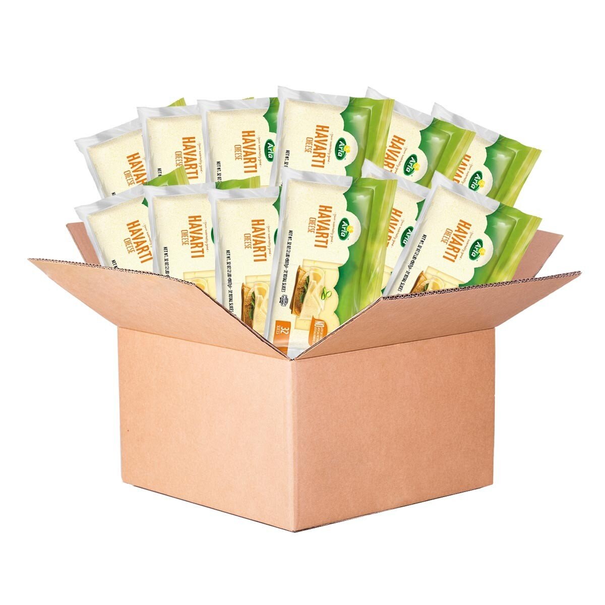 Arla 哈伐第切片乾酪 907公克 X 12包 僅配送至台中市部分區域