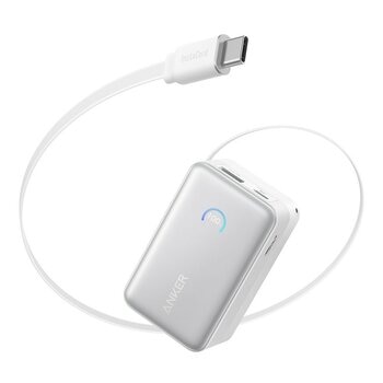 ANKER Nano A1638 行動電源 10000mAh 45W 自帶USB-C伸縮線 ANKER Nano A1638 行動電源 10000mAh 45W 自帶USB-C伸縮線