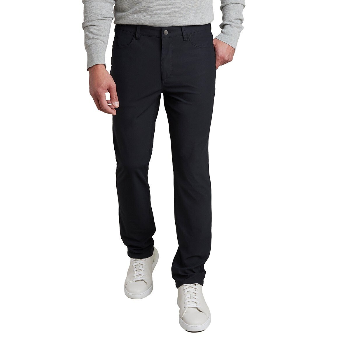 科克蘭 男彈力科技長褲 黑 腰圍 34吋 X 褲長 32吋 科克蘭 男彈力科技長褲 黑 腰圍 34吋 X 褲長 32吋