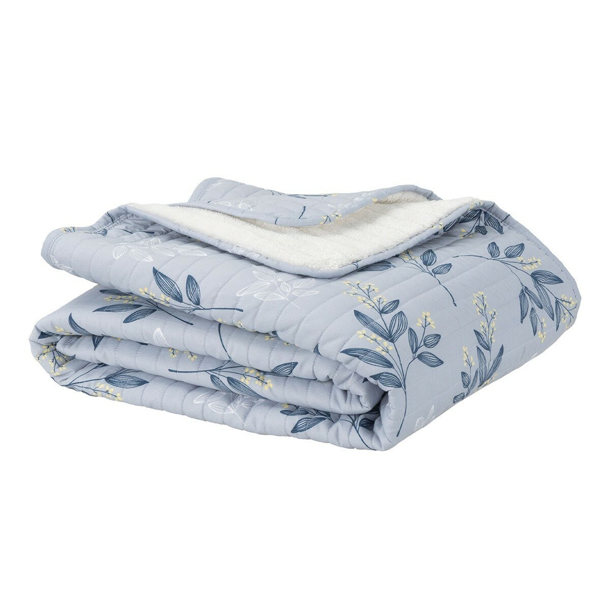 Berkshire 印花薄被毛毯 152公分 X 177公分 葉子