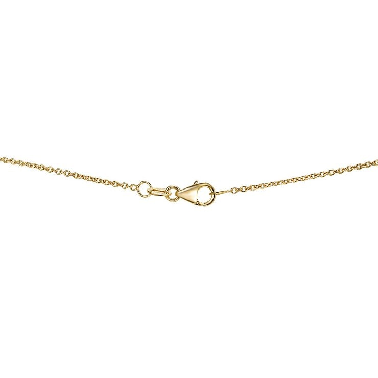 淡水珍珠項鍊 14K黃K金 6公釐-7公釐