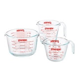 Pyrex 玻璃量杯 3件組