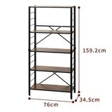 IRIS OHYAMA 萬能摺疊層架 5層 #KRSR-5