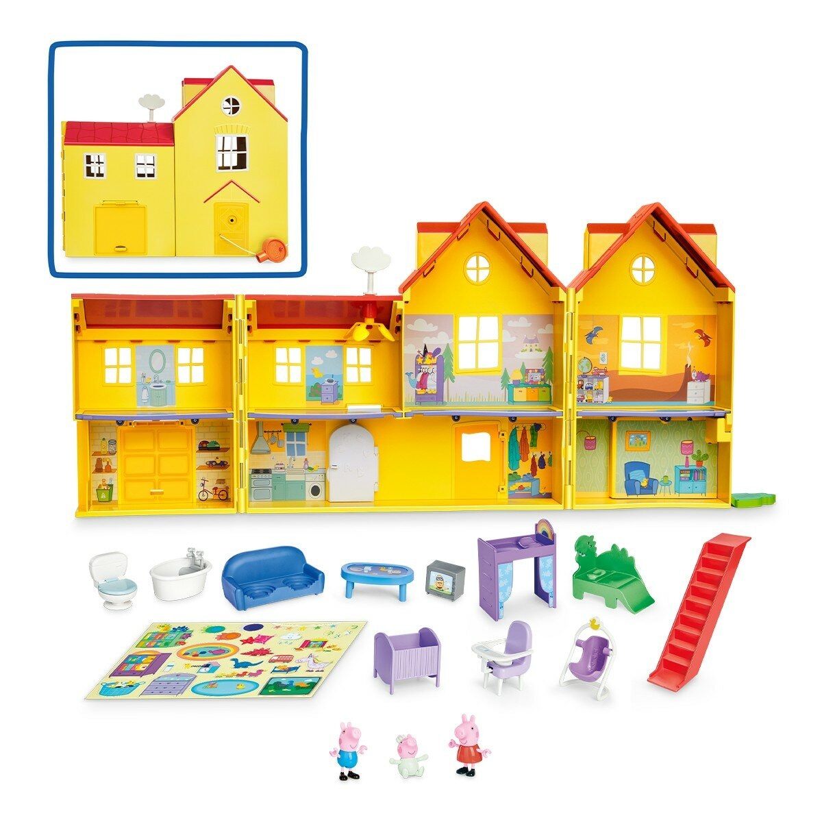 粉紅豬小妹佩佩家大房屋遊戲組 / 3歲以上 粉紅豬小妹佩佩家大房屋遊戲組 / 3歲以上