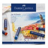 Faber-Castell 輝柏創意工坊油性粉彩條 24色