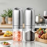 Circle Joy 不鏽鋼電動調味料研磨機 2件組