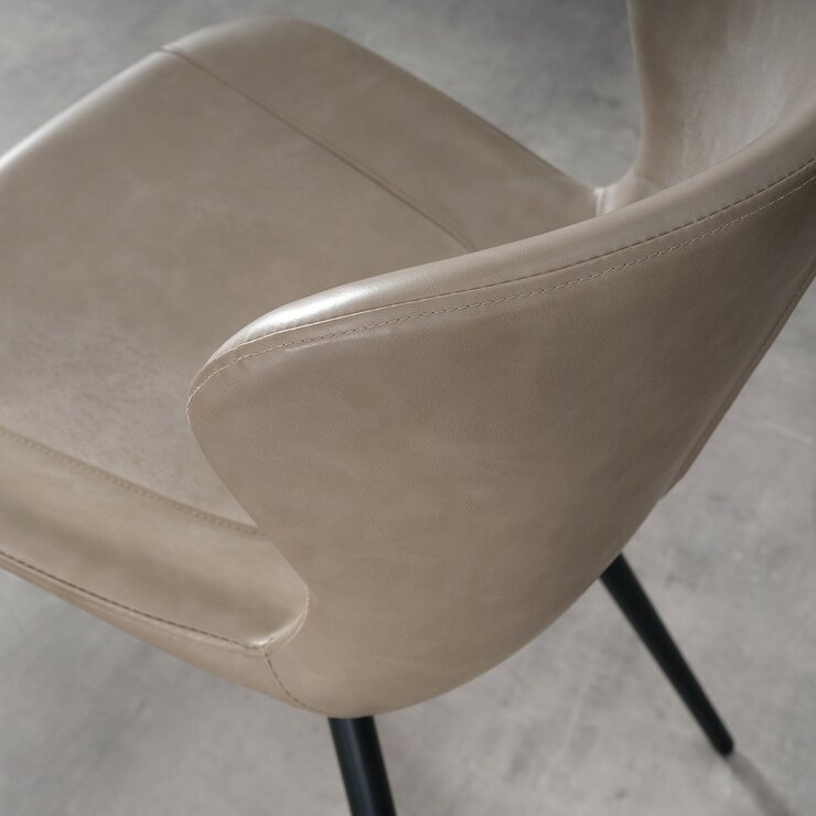 Bentley Designs Baxter 餐桌椅 3件組 米色