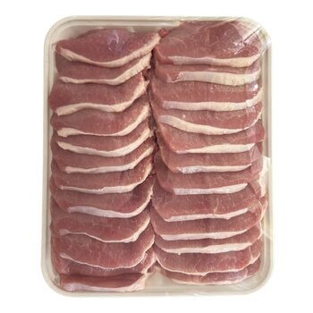 台灣豬里肌心燒肉片