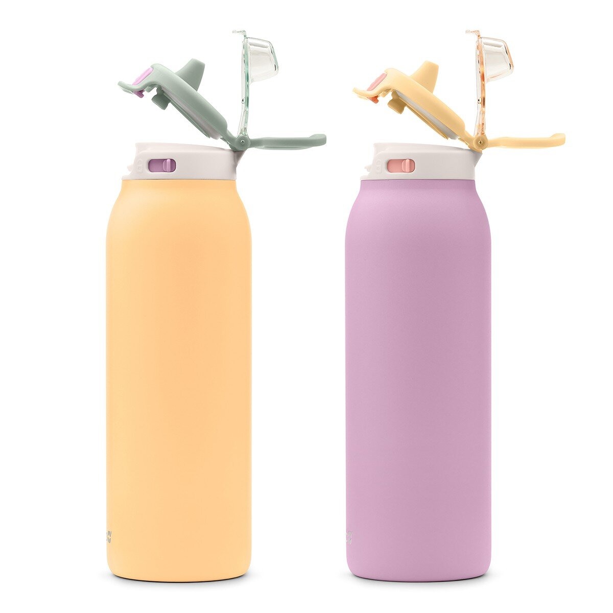 Ello 不鏽鋼保冷保溫瓶 946毫升 X 2件組 橘+粉 Ello 不鏽鋼保冷保溫瓶 946毫升 X 2件組 橘+粉