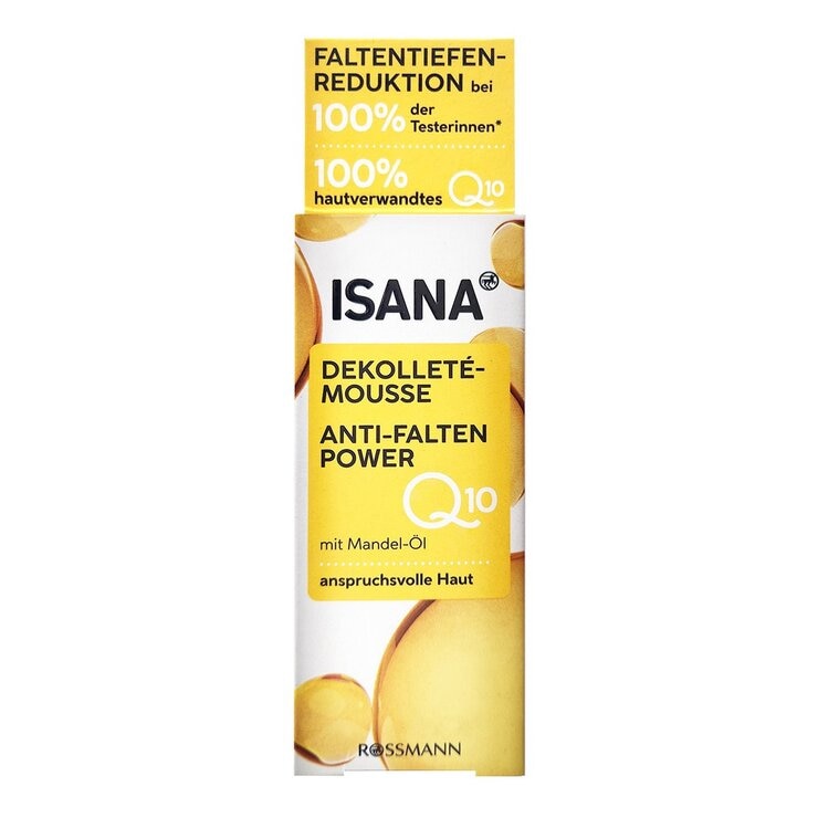 ISANA Q10 彈潤頸部緊實霜 50毫升 X 3入