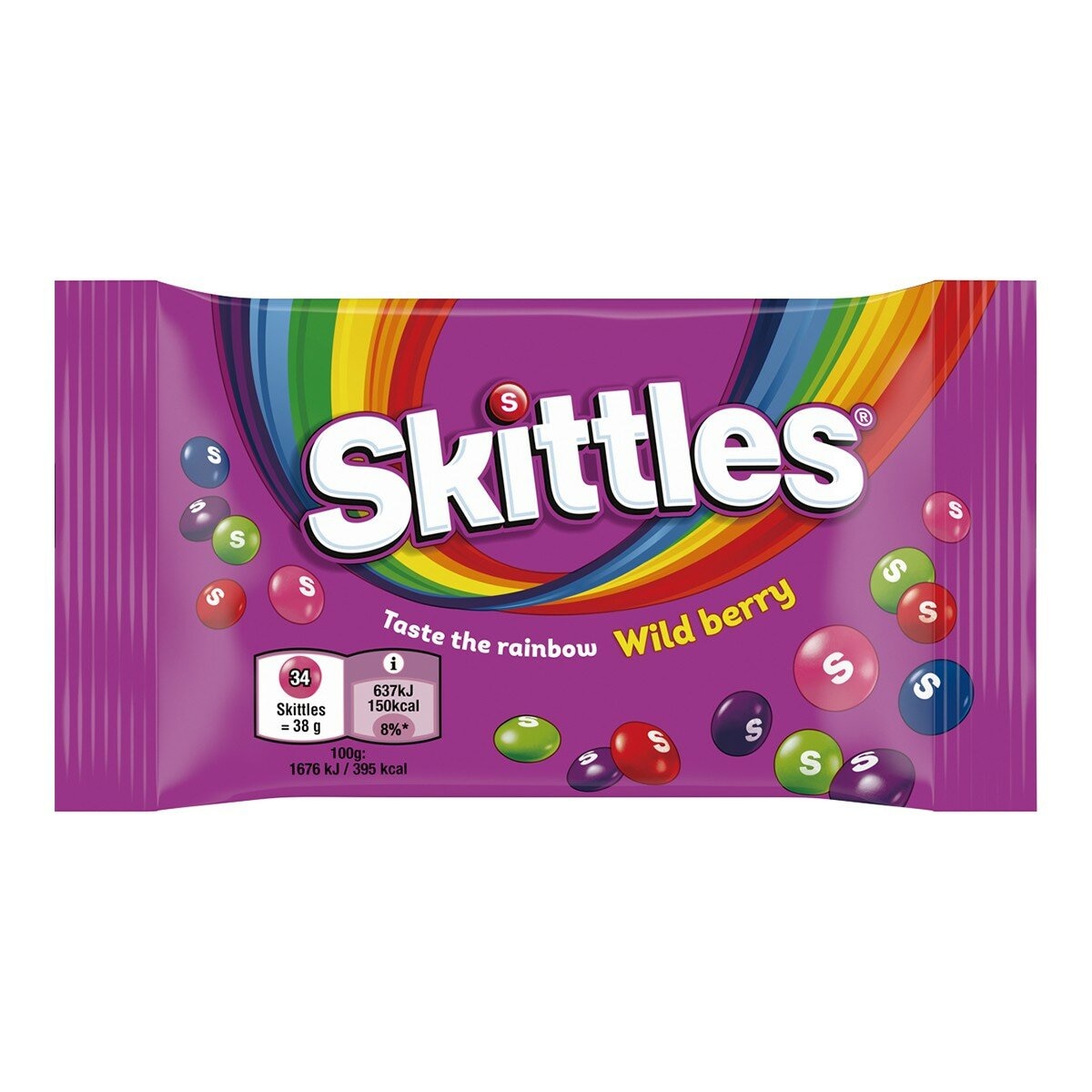 Skittles 彩虹糖綜合歡樂箱 38公克 X 20包 Skittles 彩虹糖綜合歡樂箱 38公克 X 20包