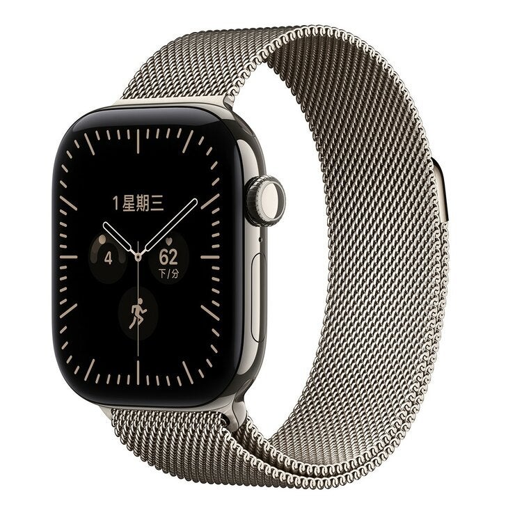Apple Watch Series 12 (GPS + 行動網路) 42公釐 鈦金屬錶殼 米蘭式錶環 Apple Watch Series 12 (GPS + 行動網路) 42公釐 鈦金屬錶殼 米蘭式錶環