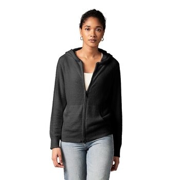 Kashwere 女毛巾布連帽外套 S