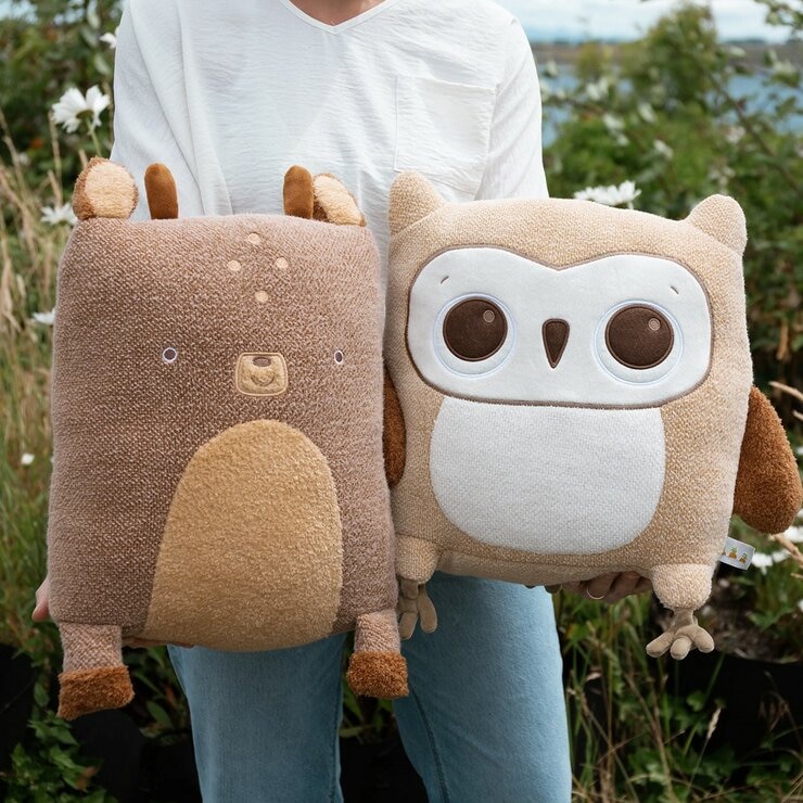 森林動物絨毛玩偶