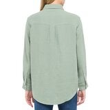 GAP 女長袖襯衫 綠